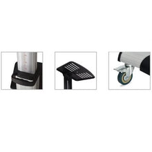 -1-Soporte de Suelo Inclinable/ Orientable con Ruedas Fonestar STS-4064P para TV de 37-70