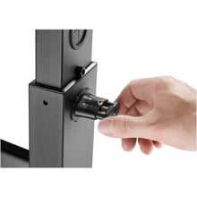 -3-Soporte de Suelo Orientable/ Inclinable con Ruedas Fonestar STS-4244N para TV de 32-65