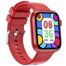-2-Smartwatch Forever IGo Watch 3 JW-500/ Notificaciones/ Frecuencia Cardíaca/ Rojo-2
