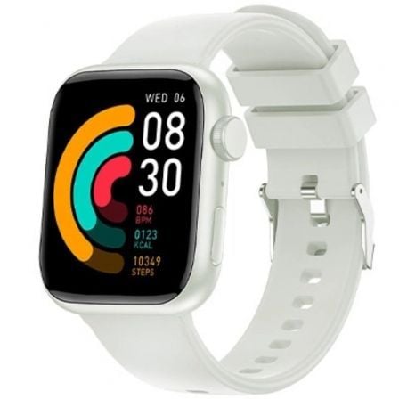 --Smartwatch Forever IGo Watch 3 JW-500/ Notificaciones/ Frecuencia Cardíaca/ Blanco-