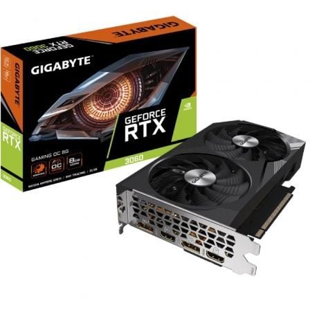 --Tarjeta Gráfica Gigabyte GeForce RTX 3060 GAMING OC/ 8GB GDDR6-