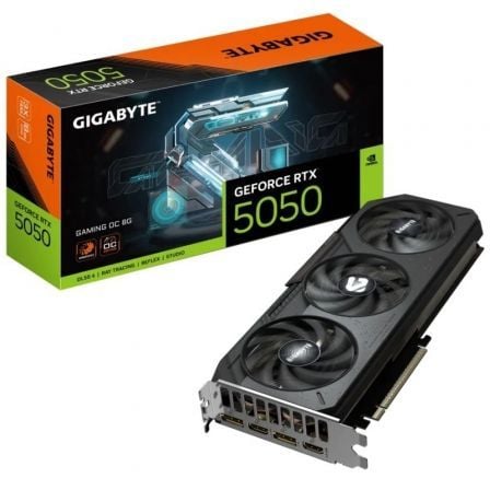 --Tarjeta Gráfica Gigabyte GeForce RTX 5050 Gaming OC/ 8GB GDDR6-