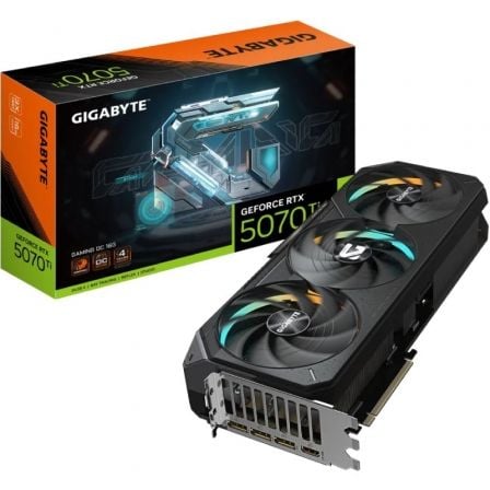 --Tarjeta Gráfica Gigabyte GeForce RTX 5070Ti Gaming OC 16G/ 16GB GDDR7-