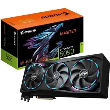 --Tarjeta Gráfica Gigabyte AORUS GeForce RTX 5090 MASTER/ 32GB GDDR7-