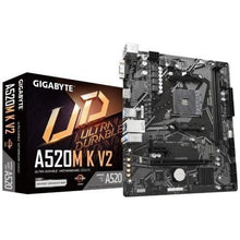 --Placa Base Gigabyte A520M K V2 Socket AM4/ DDR4/ PCIe 3.0/ Micro ATX-