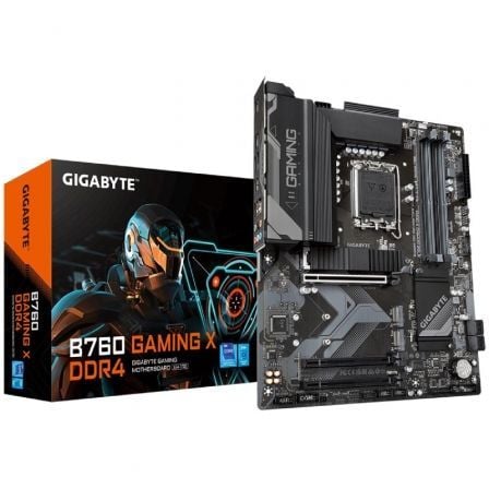 --Placa Base Gigabyte B760 GAMING X DDR4 Socket 1700/ DDR5/ PCIe 4.0-