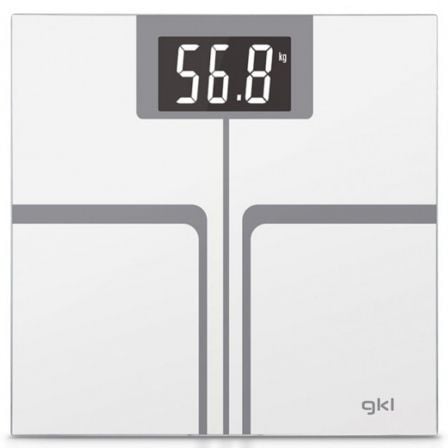 --Báscula de Baño GKL Fitmax White/ Hasta 200kg-