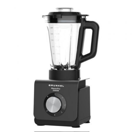 --Batidora de vaso Grunkel BAT-2000MASTERPRO/ 2000W/ 5 Velocidades/ Capacidad 1.5L-