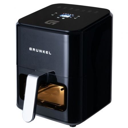--Freidora por Aire Airfryer / Sin Aceite Grunkel Black Easy Fryer/ 1200W/ Capacidad 4L-