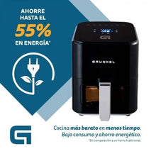 -1-Freidora por Aire Airfryer / Sin Aceite Grunkel Black Easy Fryer/ 1200W/ Capacidad 4L-1