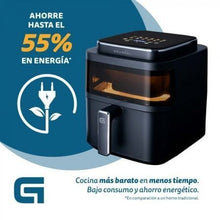 -4-Freidora por Aire Airfryer / Sin Aceite Grunkel Black Light Fryer/ 1400W/ Capacidad 6L-4