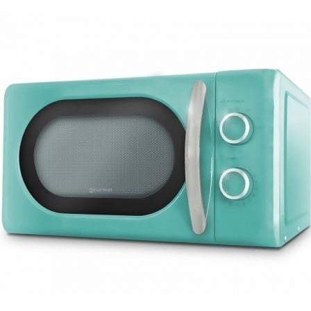 --Microondas Grunkel Vintage MW-20AZUL/ 700W/ Capacidad 20L/ Verde-
