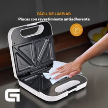 -4-Sandwichera Grunkel SAN-CC BL/ 750W/ para 2 sandwiches-4