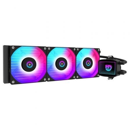 --Sistema de Refrigeración Líquida Hiditec LQ360/ Negro-