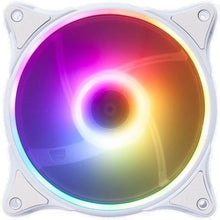 --Ventilador Hiditec N18 ARGB/ 12cm/ Blanco-