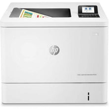 --Impresora Láser Color HP LaserJet Enterprise M554DN Dúplex/ Blanca-