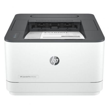 --Impresora Láser Monocromo HP Laserjet Pro 3002DW/ WiFi/ Dúplex/ Blanca-
