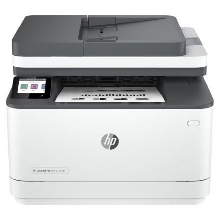 --Multifunción Láser Monocromo HP Láserjet Pro 3102FDN Fax/ Dúplex/ Blanca-