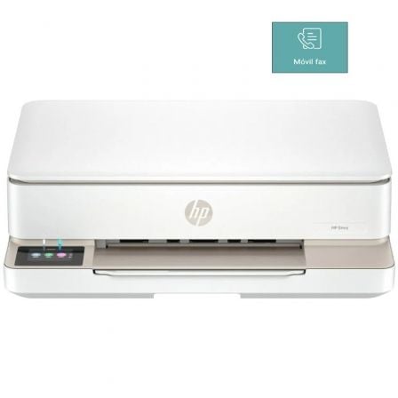 --Multifunción HP Envy 6120e WiFi/ Fax Móvil/ Dúplex/ Blanca Portobello-