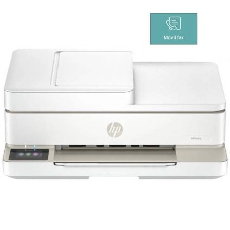 --Multifunción HP Envy 6520e WiFi/ Fax Móvil/ Dúplex/ ADF/ Blanca Portobello-