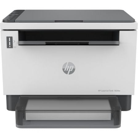 --Multifunción Recargable Láser Monocromo HP Laserjet Tank 1604w WiFi/ Blanca-