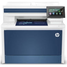 --Multifunción Láser Color HP LaserJet Pro 4302fdw/ WiFi/ Fax/ Dúplex/ ADF/ Blanca y Azul-