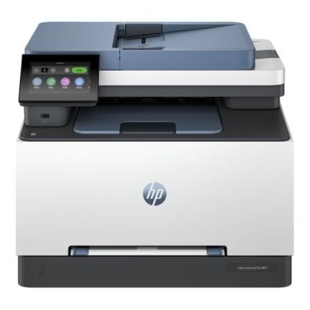 --Multifunción Láser Color HP Laserjet Pro MFP 3302SDW WiFi/ Dúplex/ Blanca-