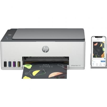--Multifunción Recargable HP Smart Tank 5105/ WiFi/ Blanca-