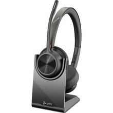 -2-Auriculares Inalámbricos Poly Voyager 4320 UC + Adaptador BT700 + Base de Carga/ con Micrófono/ Bluetooth/ Negros-2