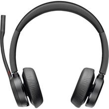 --Auriculares Inalámbricos Poly Voyager 4320 para Microsoft Teams + Adaptador BT700/ con Micrófono/ Bluetooth/ Negros-