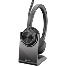 -2-Auriculares Inalámbricos Poly Voyager 4320 + Adaptador BT700 + Base de Carga/ con Micrófono/ Bluetooth/ Negros-2