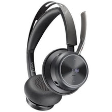 -2-Auriculares Inalámbricos Poly Voyager Focus 2 Microsoft Teams + Adaptador USB-C-A + Soporte de Carga/ con Micrófono/ Bluetooth/ Negros-2