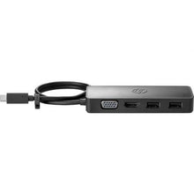 -1-Docking USB 3.0 Tipo-C HP USB-C Travel G2/ 2xUSB/ 1xHDMI 4K/ 1xVGA/ Negro-1