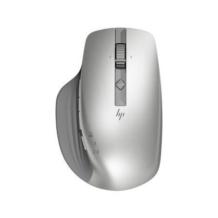 --Ratón Inalámbrico por Bluetooth HP 930 Creator/ Batería recargable/ Hasta 4000 DPI/ Plateado-