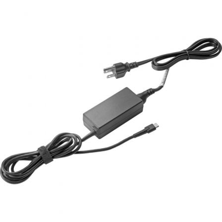 --Cargador de Portátil HP LC Adapter USB-C/ 45W/ Automático/ Voltaje 15V-