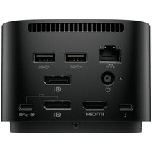 -1-Docking USB Tipo-C HP G4/ 2xUSB/ 2xUSB Tipo-C/ 1xAC/ 1xHDMI/ 1xRJ45/ 2xDisplayPort/ 1xThunderbolt/ 2xUSB PD/ 1xUSB Tipo-C PD/ 2xTarjetas NIC/ Negro-1