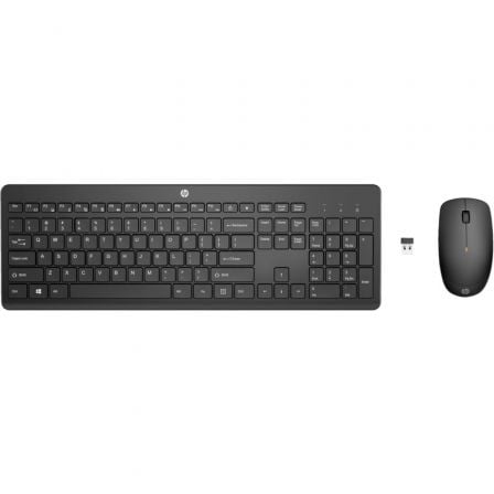 --Teclado y Ratón Inalámbricos HP 235-
