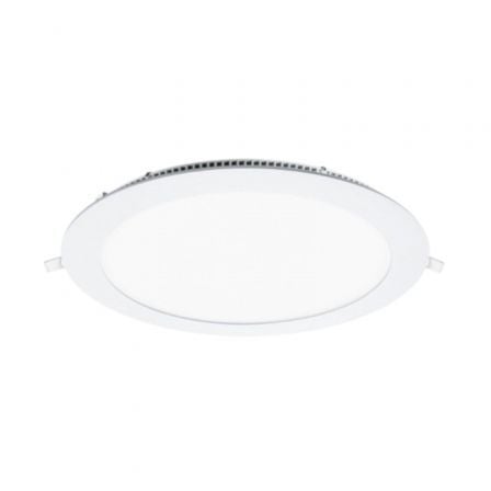 --Downlight Iglux LS-102118-CB V2/ Circular/ Ø225 x 19mm/ Potencia 18W/ 1540 Lúmenes/ 3000ºK/ Blanco-