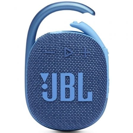 --Altavoz con Bluetooth JBL Clip 4/ 5W/ 1.0/ Azul-