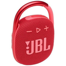 --Altavoz con Bluetooth JBL Clip 4/ 5W/ 1.0/ Rojo-