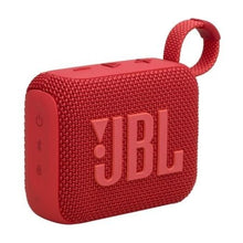 --Altavoz con Bluetooth JBL GO 4/ 4.2W/ 1.0/ Rojo-