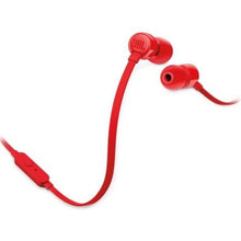 -1-Auriculares Intrauditivos JBL T110/ con Micrófono/ Jack 3.5/ Rojos-1