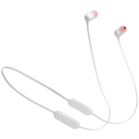 --Auriculares Inalámbricos Intrauditivos JBL Tune 125BT/ con Micrófono/ Bluetooth/ Blancos-