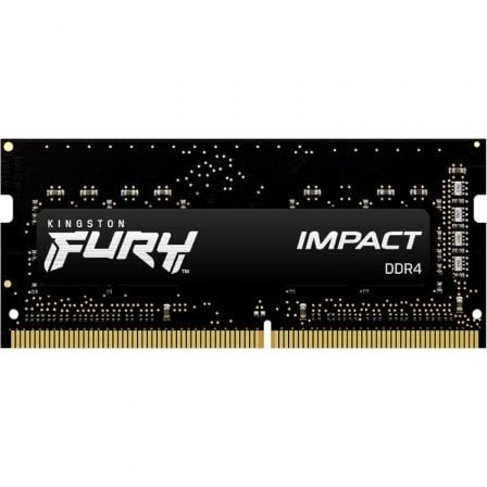 --Memoria RAM Kingston FURY Impact 16GB/ DDR4/ 3200MHz/ 1.2V/ CL20/ SODIMM-