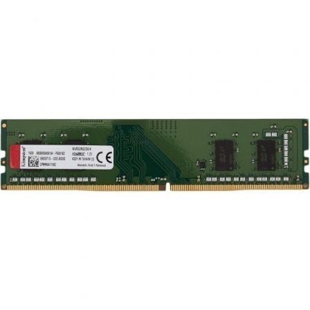 --Memoria RAM Kingston ValueRAM 4GB/ DDR4/ 3200MHz/ 1.2V/ CL22/ DIMM-