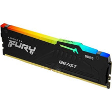 -1-Memoria RAM Kingston FURY Beast RGB 32GB/ DDR5/ 6000MHz/ 1.4V/ CL30/ DIMM-1