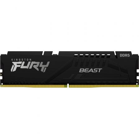 --Memoria RAM Kingston FURY Beast 16GB/ DDR5/ 6400MHz/ 1.4V/ CL32/ DIMM-