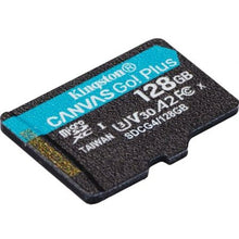 -1-Tarjeta de Memoria Kingston CANVAS Select Plus 128GB microSD XC/ Clase 10/ 200MBs-1