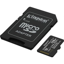-1-Tarjeta de Memoria Kingston CANVAS Select Plus 128GB microSD XC con Adaptador/ Clase 10/ 150MBs-1