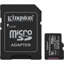--Tarjeta de Memoria Kingston CANVAS Select Plus 256GB microSD XC con Adaptador/ Clase 10/ 150MBs-
